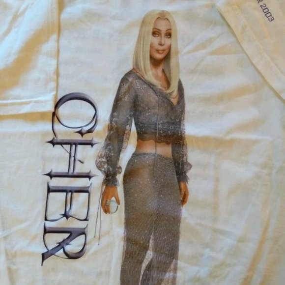 Gildan Tops - Cher Farewell Tour 2003 Tee Shirt Women's (Adult) Medium EUC